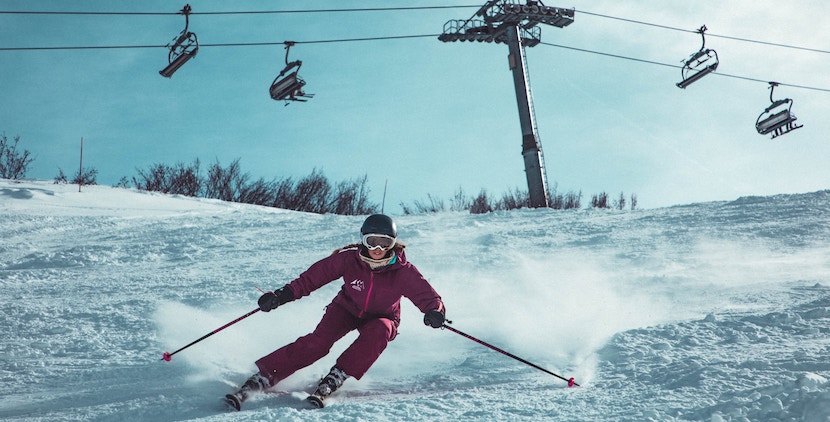 Skiing